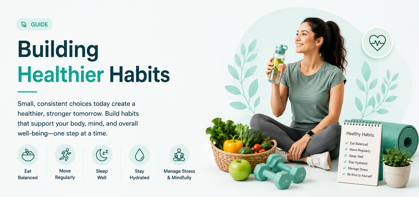 Building healthier habits guide